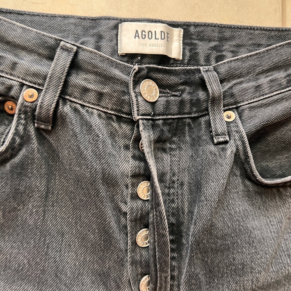 Agolde Riley Crop Jeans - Picture 4 of 8